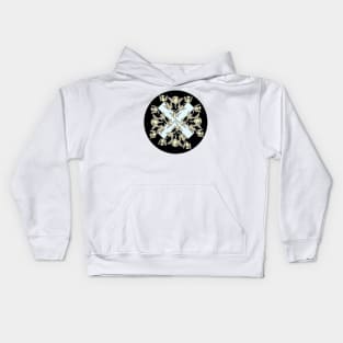 Birds at the center of the universe Kids Hoodie